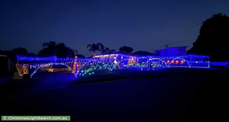 Christmas Light display at 5 Joanne Avenue, Chirnside Park