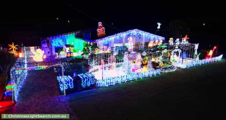 Christmas Light display at 83 Murphy Street, Point Vernon