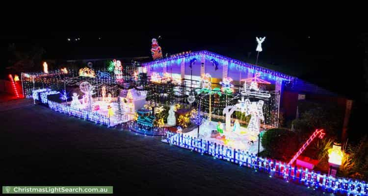 Christmas Light display at 83 Murphy Street, Point Vernon