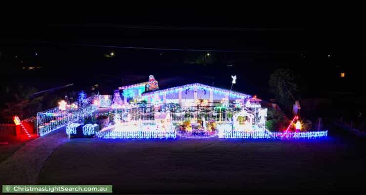 Christmas Light display at 83 Murphy Street, Point Vernon