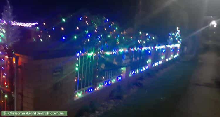 Christmas Light display at 123 Pembroke Road, Mooroolbark