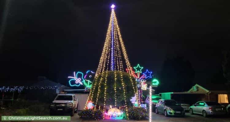 Christmas Light display at 17 Mundawari Circuit, Ngunnawal