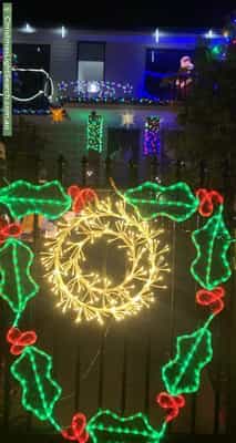 Christmas Light display at 84 Strathallan Road, Macleod