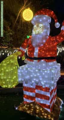 Christmas Light display at 84 Strathallan Road, Macleod