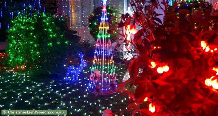 Christmas Light display at 18 Zander Avenue, Nunawading