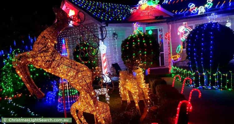 Christmas Light display at 18 Zander Avenue, Nunawading