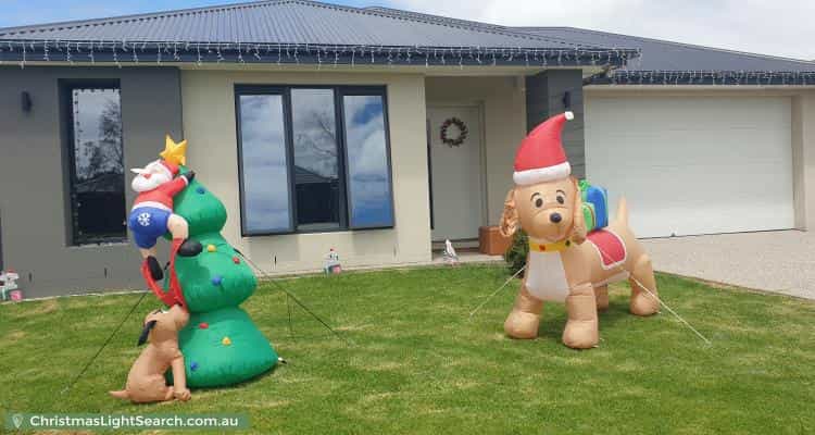 Christmas Light display at  Maurice Super Avenue, Lang Lang