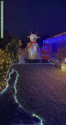 Christmas Light display at 3A Alexandra Street, Sebastopol