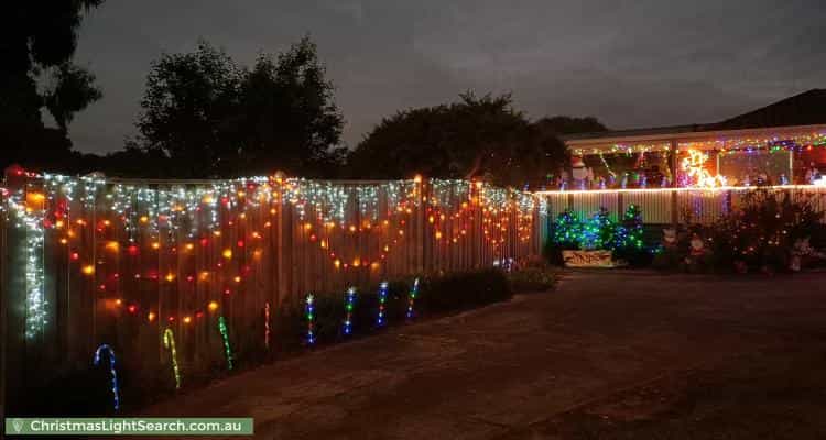 Christmas Light display at 52 Blackwood Park Road, Ferntree Gully