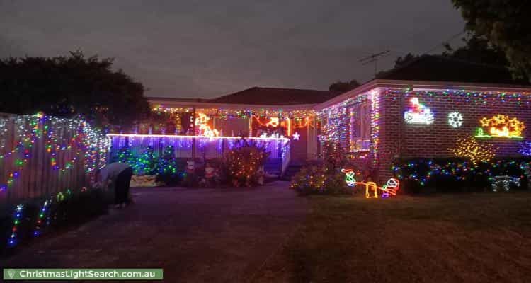Christmas Light display at 52 Blackwood Park Road, Ferntree Gully