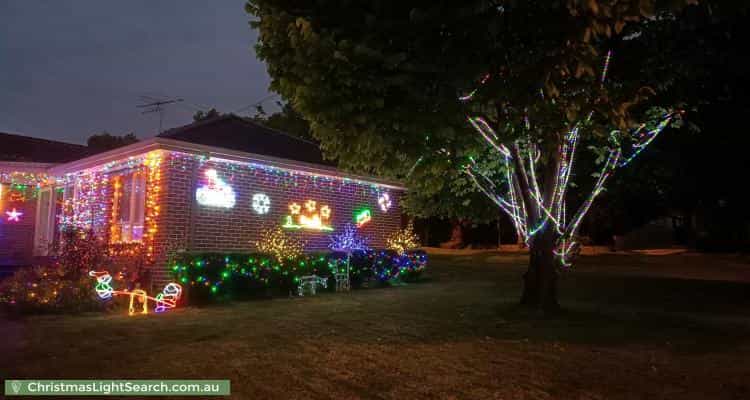 Christmas Light display at 52 Blackwood Park Road, Ferntree Gully