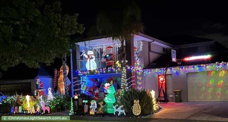 Christmas Light display at 44 Koolamara Boulevard, Ferntree Gully