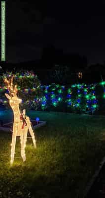 Christmas Light display at 7 Medway Crescent, Boronia