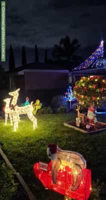 Christmas Light display at 7 Medway Crescent, Boronia