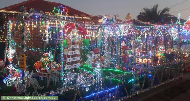 Christmas Light display at 45 Days Road, Croydon Park