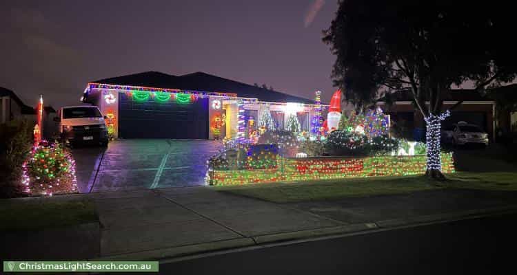 Christmas Light display at 70 Scotsdale Drive, Cranbourne East