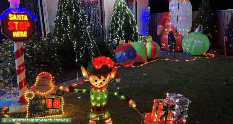 Christmas Light display at 70 Scotsdale Drive, Cranbourne East