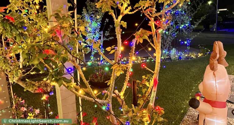 Christmas Light display at 69 Castella Drive, Caversham