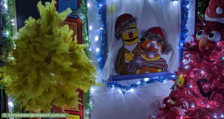 Christmas Light display at 8 La Salle Road, Alexander Heights