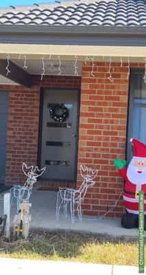 Christmas Light display at 25 Currumbin Street, Armstrong Creek