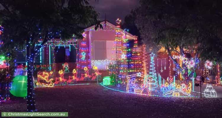 Christmas Light display at  Beela Place, Ngunnawal