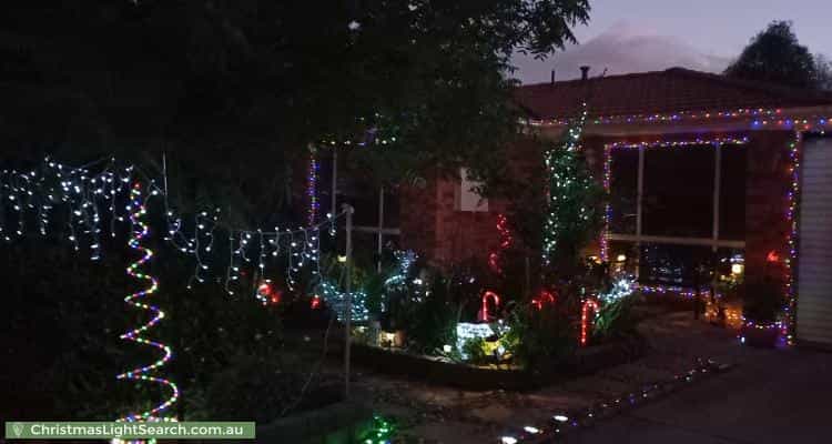 Christmas Light display at  Beela Place, Ngunnawal