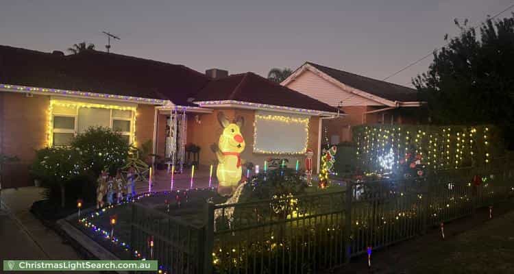 Christmas Light display at 21 Gertrude Street, Morphett Vale