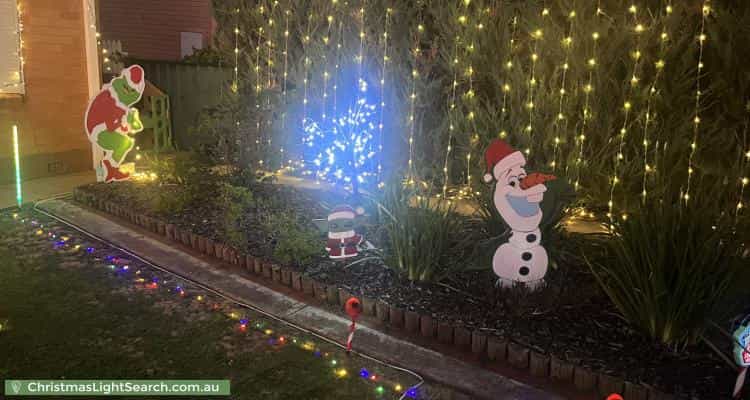 Christmas Light display at 21 Gertrude Street, Morphett Vale