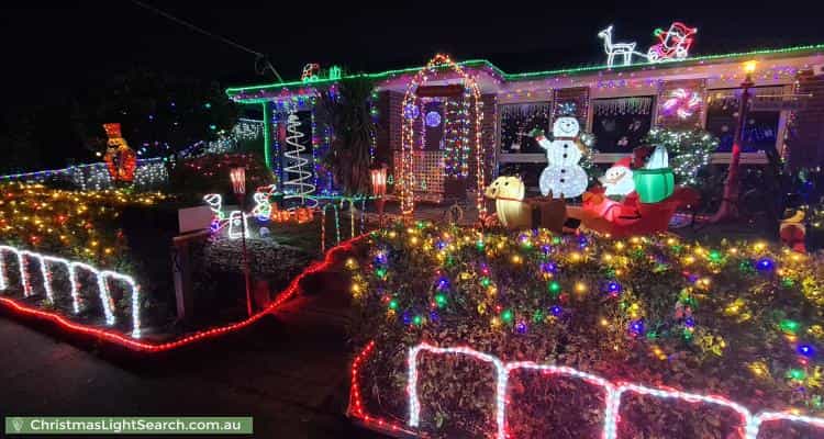 Christmas Light display at 76 Parramatta Road, Werribee