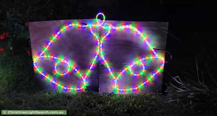 Christmas Light display at 7 McCulloch Street, Nunawading