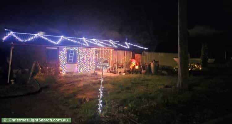 Christmas Light display at 35 Hagen Crescent, Hackham West