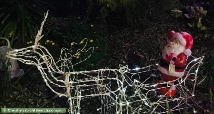 Christmas Light display at 2 Daylesford Court, Eynesbury
