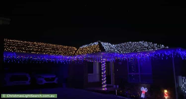 Christmas Light display at 51 Elizabeth Crescent, Queanbeyan East