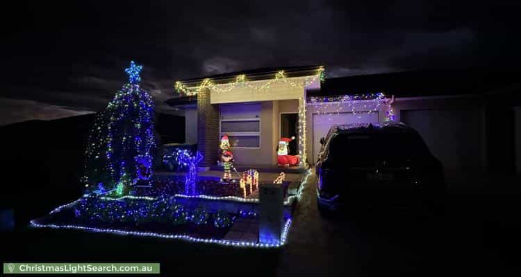 Christmas Light display at 21 Ryder Avenue, Oran Park