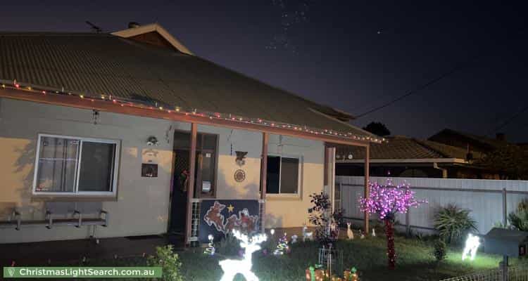 Christmas Light display at 69 Fletcher Road, Birkenhead