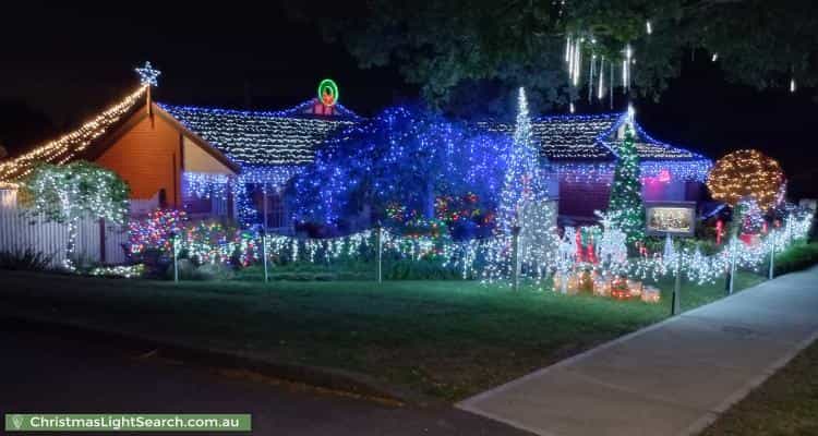 Christmas Light display at 17 Edmonds Street, Narre Warren
