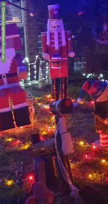 Christmas Light display at 12 Alabama Close, Hoppers Crossing