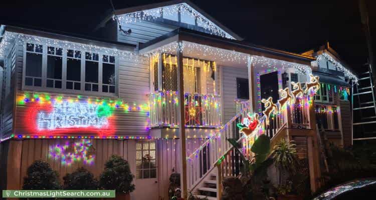 Christmas Light display at 76 Juliet Street, South Mackay