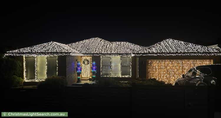 Christmas Light display at 7 Gauntlet Avenue, Glen Waverley