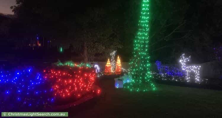 Christmas Light display at 2 Kingburn Court, Templestowe