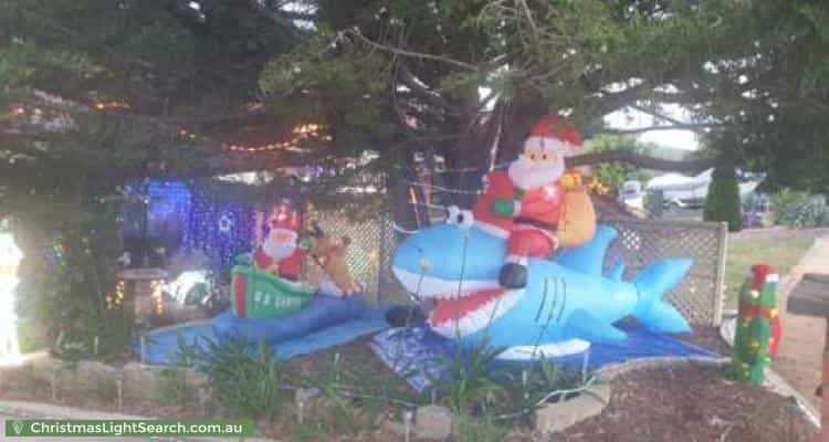 Christmas Light display at 21 McKinley Circuit, Calwell