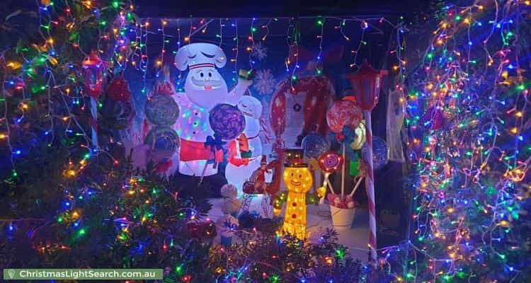 Christmas Light display at 2 Picardy Court, Hoppers Crossing