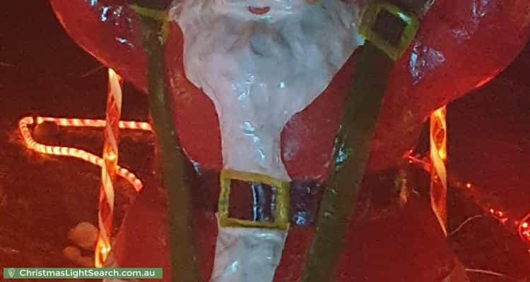 Christmas Light display at 2 Picardy Court, Hoppers Crossing