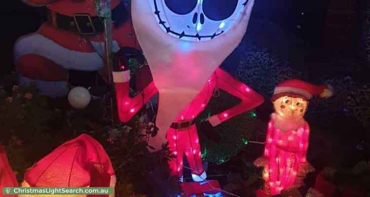 Christmas Light display at 2 Picardy Court, Hoppers Crossing