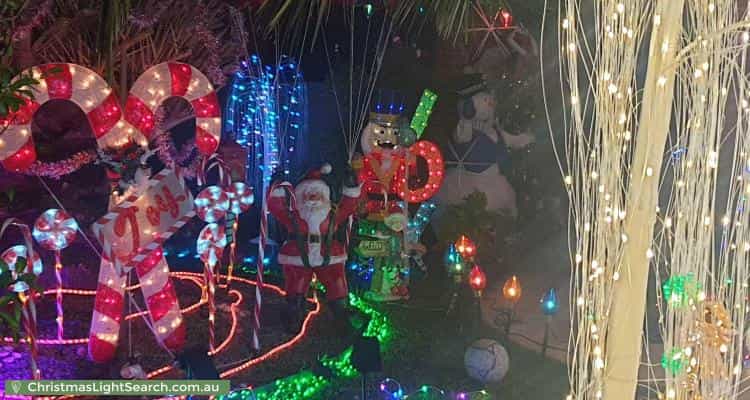 Christmas Light display at 2 Picardy Court, Hoppers Crossing