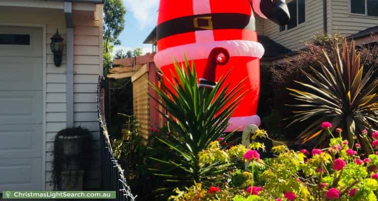 Christmas Light display at 2 Daylesford Court, Eynesbury