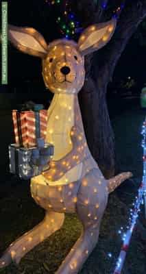 Christmas Light display at 17 Stephenson Street, Birrong