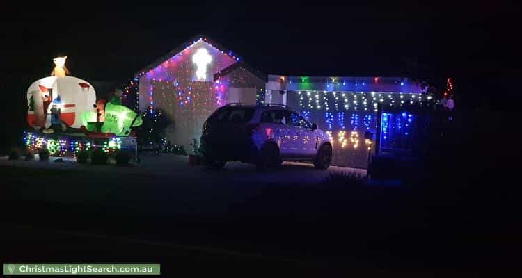 Christmas Light display at 17 Zamia Rise, Yanchep