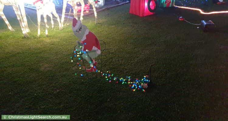 Christmas Light display at 40 Norfolk Crescent, Bundoora