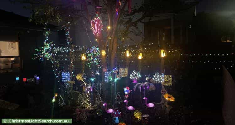 Christmas Light display at  Armstrong Street North, Ballarat North